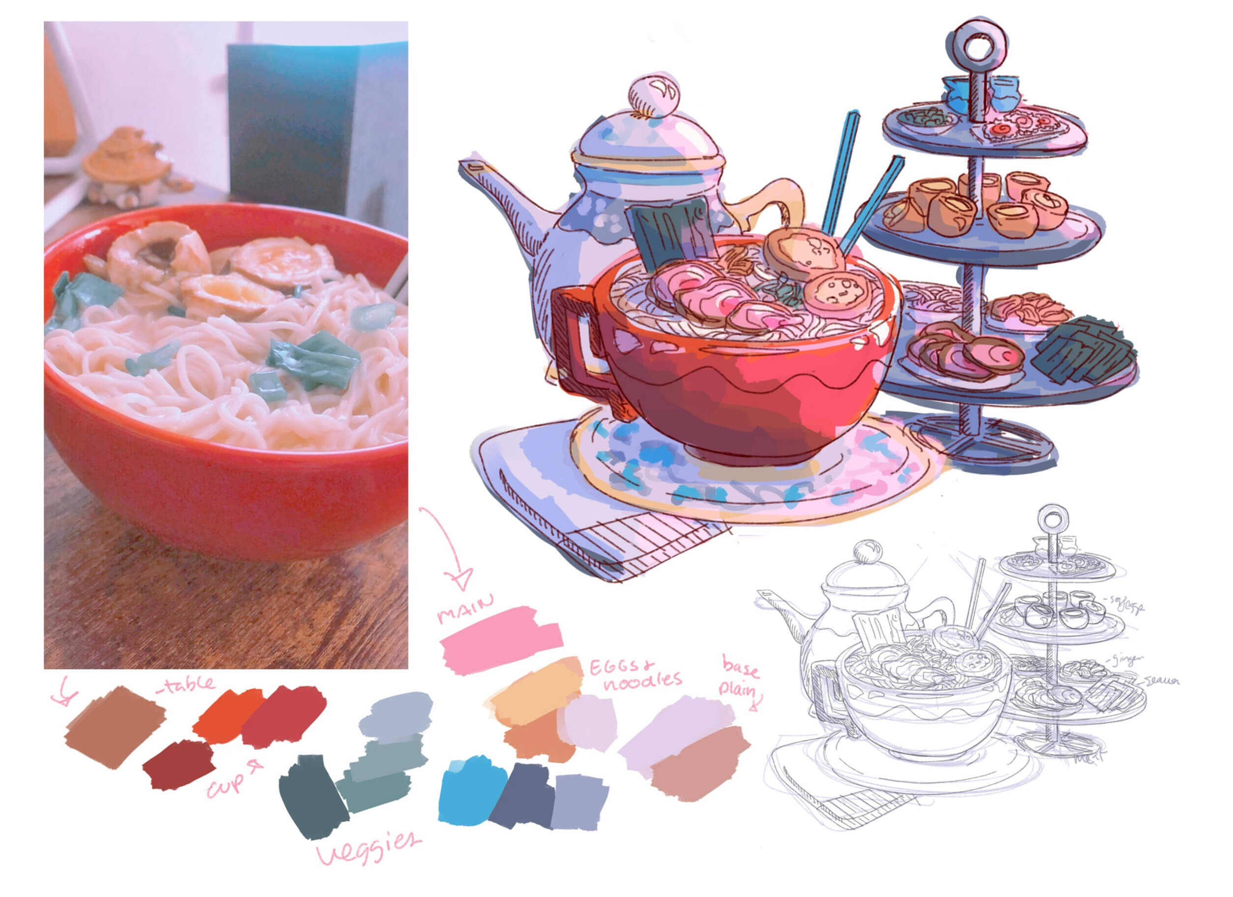 Editing tools to create color palettes for artists 03