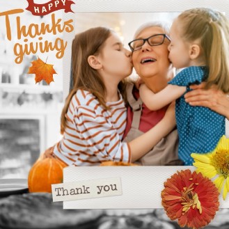 thanksgiving photo ideas with BeautyPlus
