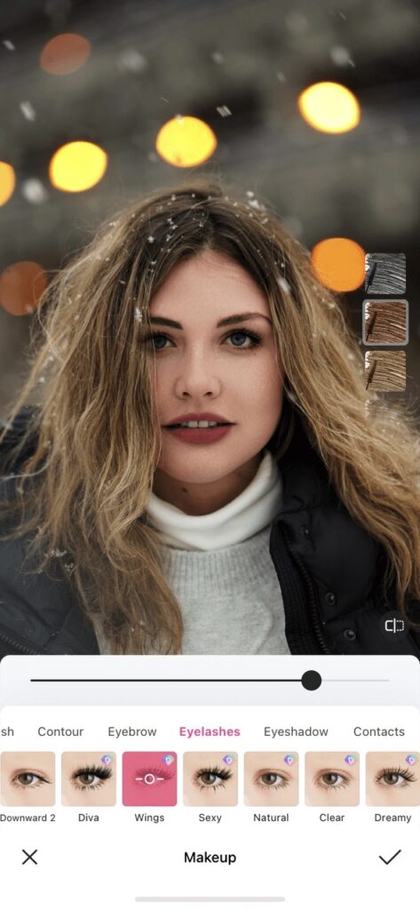 Xmas Selfie Tutorial from BeautyPlus
