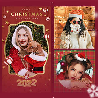BeautyPlus Christmas Photo ideas