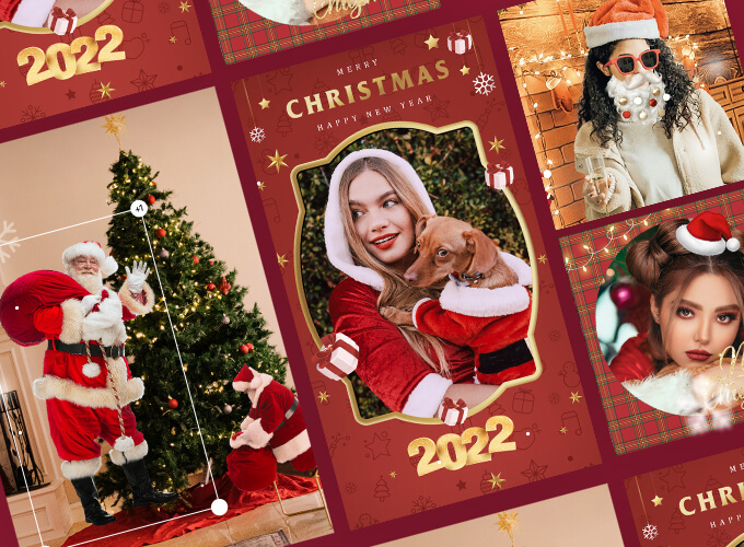 BeautyPlus Christmas Photo ideas