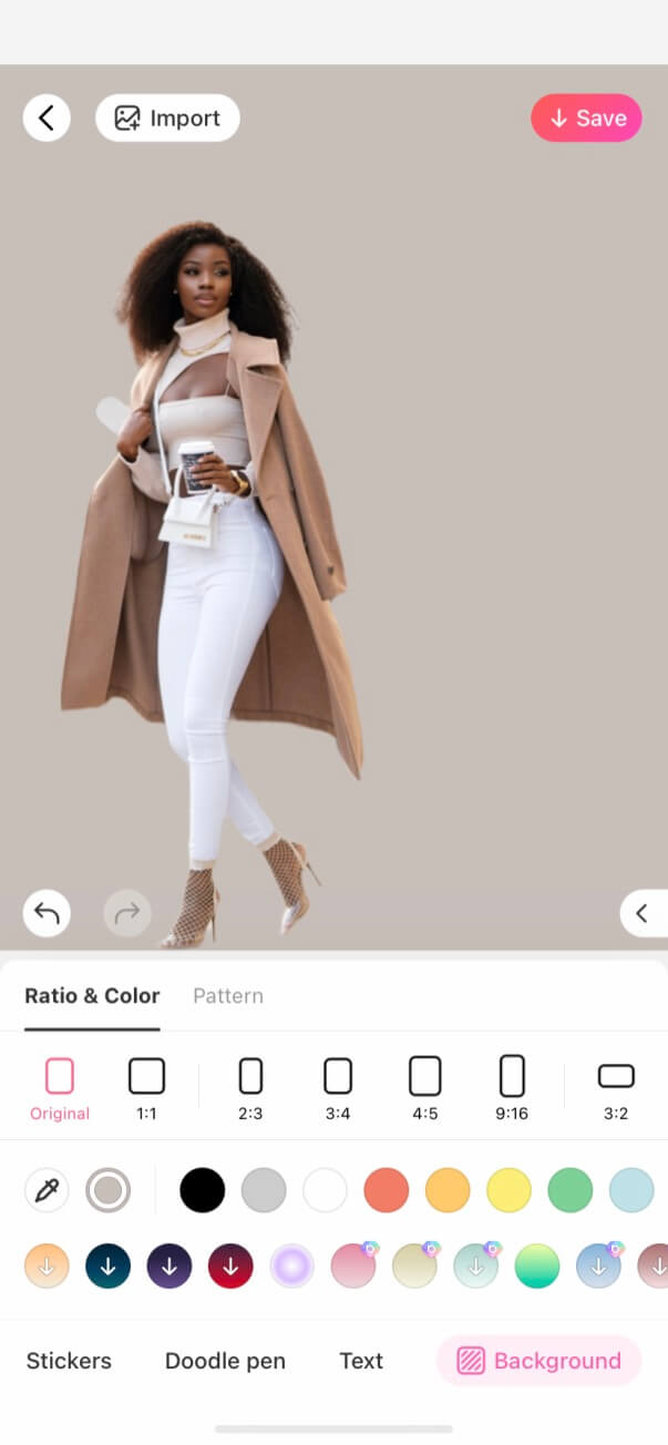 ootd outfit editing tutorial by BeautyPlus