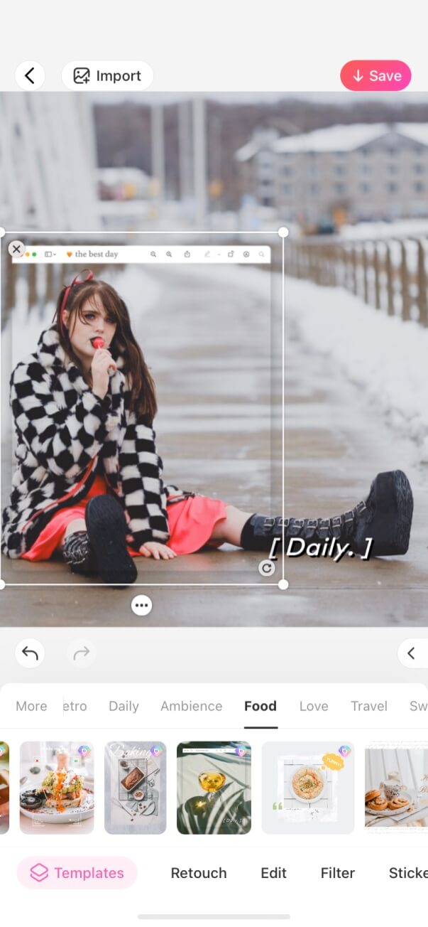ootd outfit editing tutorial by BeautyPlus