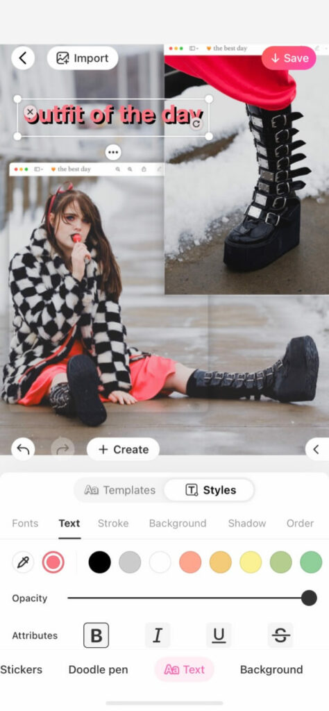 ootd outfit editing tutorial by BeautyPlus