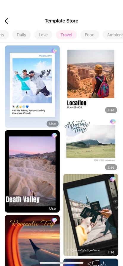 edit travel photos using BeautyPlus