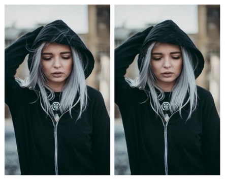 Remove Hair Flyaways from Photos