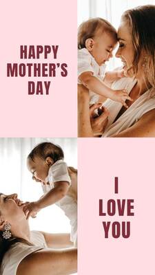 mother's day editing with BeautyPlus