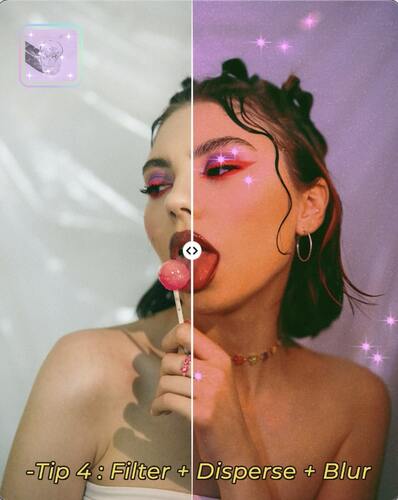 Pink Euphoria-Style Photo