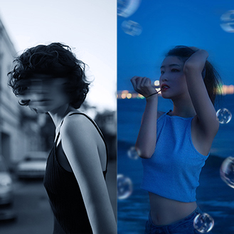 blur aesthetic edits with BeautyPlus