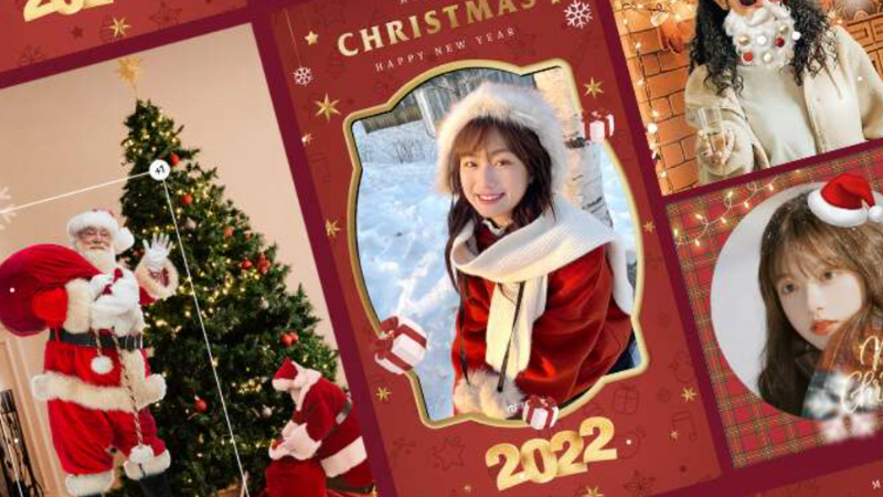 BeautyPlus Christmas Photo ideas