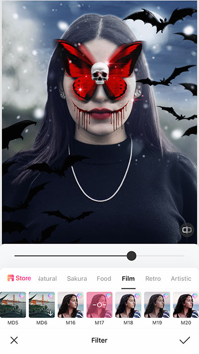 aesthetic halloween profile picture pfp beautyplus app