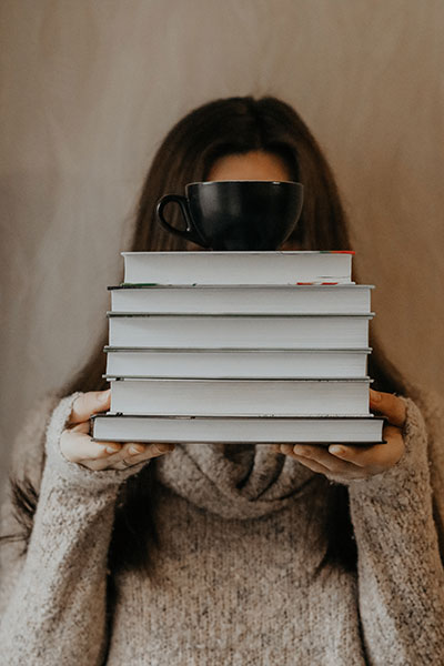coffee and books photos
