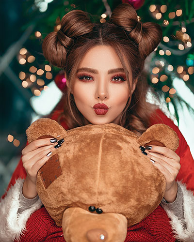 Aesthetic Christmas photo ideas
