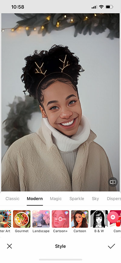 Aesthetic Christmas photo ideas