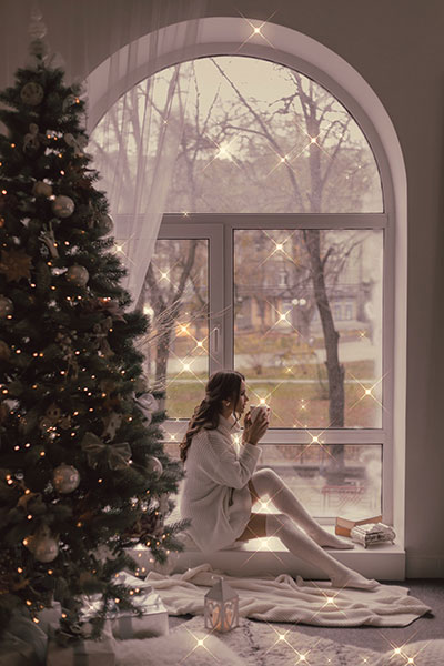 Aesthetic Christmas photo ideas