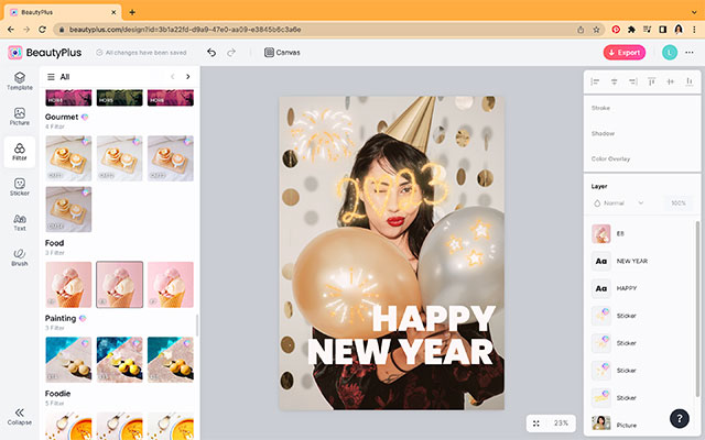 new year cards idea