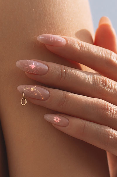 Aesthetic nail design photo & edit ideas