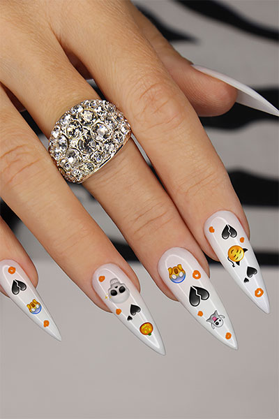 Aesthetic nail design photo & edit ideas