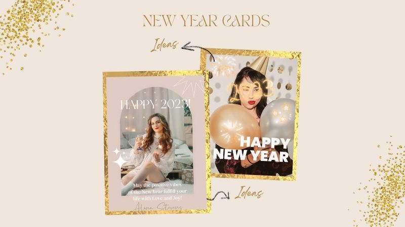 How to create New Year’s Cards from your Phone or Web