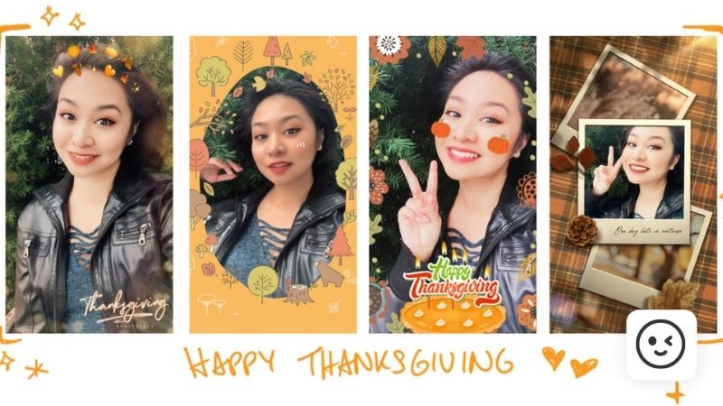Thanksgiving AR Stickers this Month
