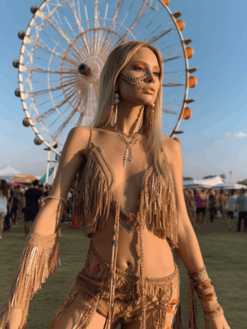 creative and unique photo ideas to capture the Coachella 2023 experience