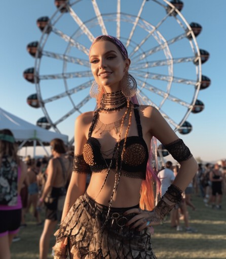 creative and unique photo ideas to capture the Coachella 2023 experience