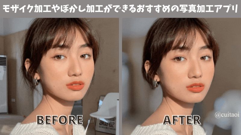 【2025最新・無料】モザイク加工やぼかし加工ができるおすすめの写真加工アプリ10選と写真加工のコツ