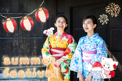 お祭り写真の加工例