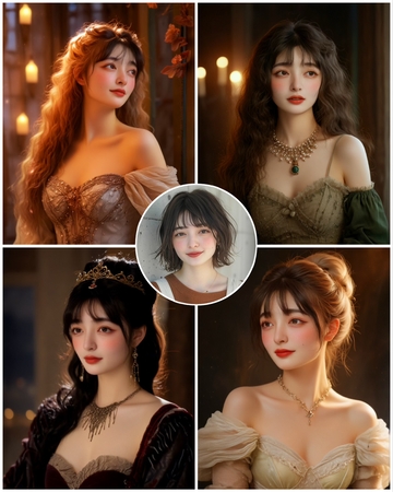AIポートレート画像生成 BeautyPlus