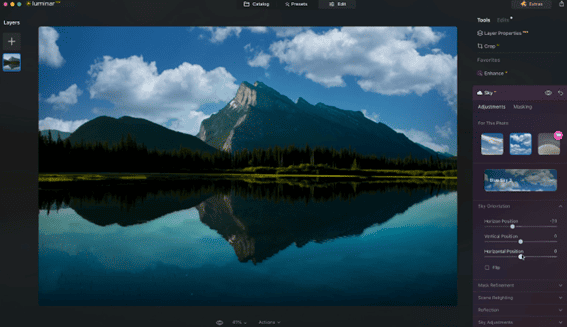 Luminar Neo画像高品質化ツール