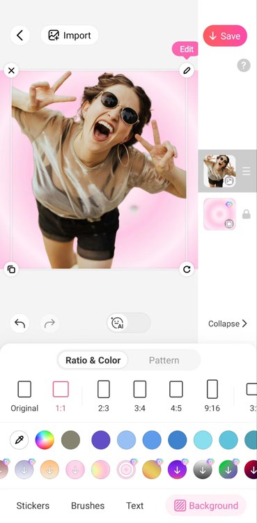 AI avatar creation & portrait app、Instagram profile photo