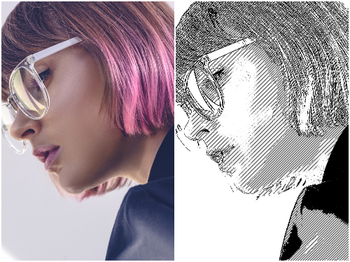 ←Before　After→