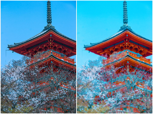 ←Before　After→