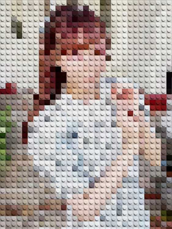 @shanchan_32 Photo Toy Block Dot Picture Conversion