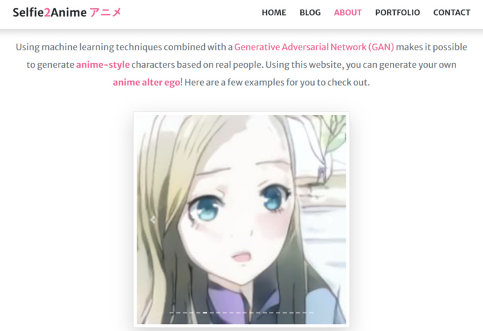 Selfie2Anime