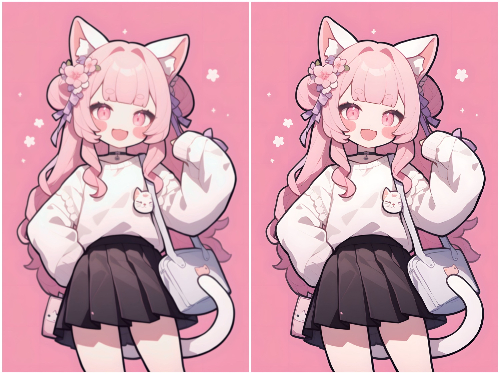 ←Before　After→