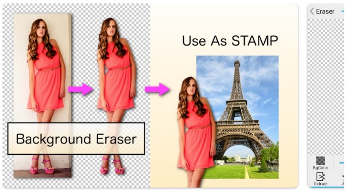 Background eraser