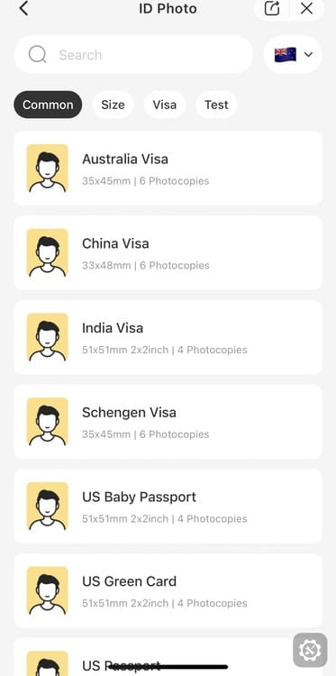 BeautyPlus photo ID step 3