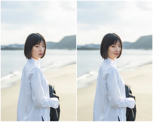 ←Before　After→