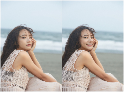←Before　After→