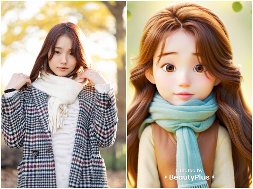 ←Before　After→