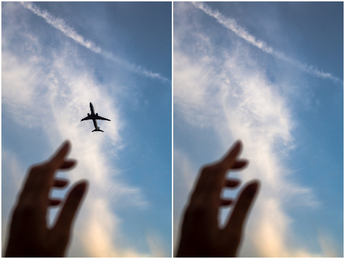←Before　After→
