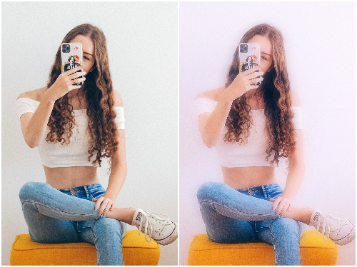 ←Before　After→