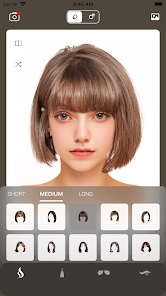 free hair style app-ai hairstyle try on