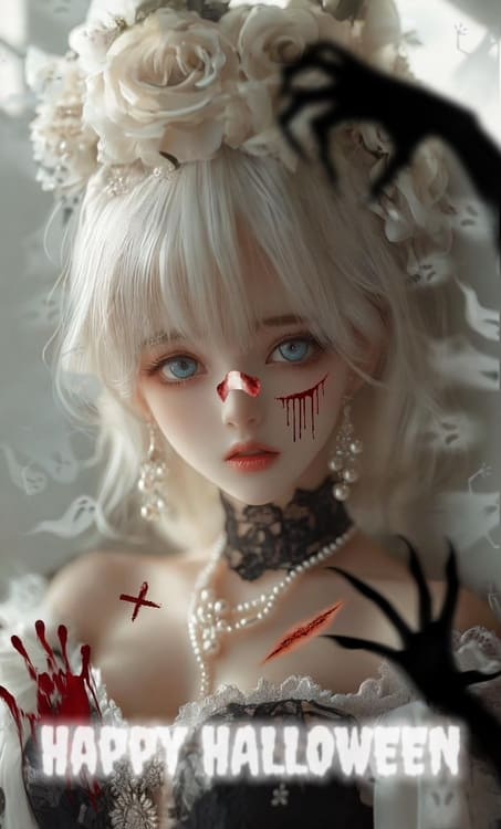 kirapara-halloween-sticker-before