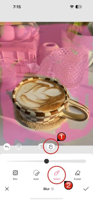 Blur Background using BeautyPlus- 07