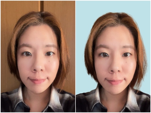 写真館で撮影したようなきれいな仕上がりになる