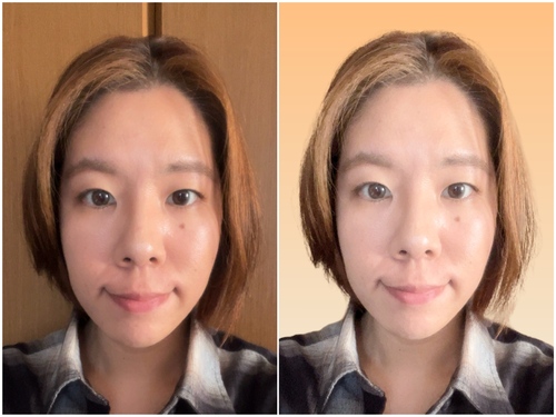 よりナチュラルな写りを求めるなら「Appleモード」がおすすめ