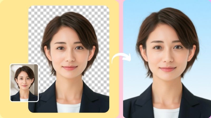 スマホ撮影可！ナチュラル盛れ履歴書カメラアプリ