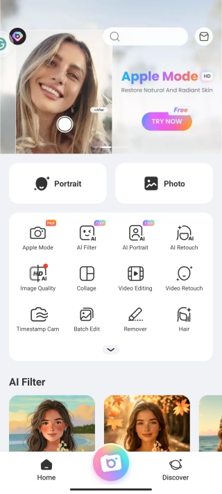BeautyPlus camera